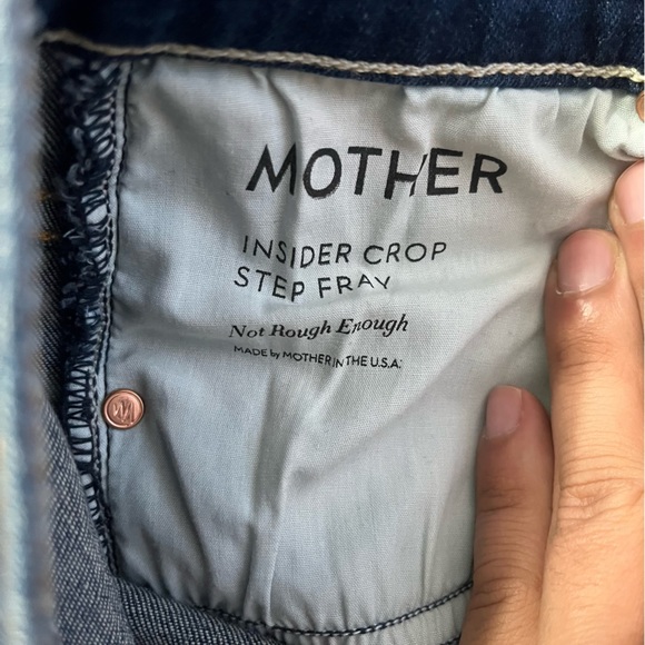 MOTHER DENIM | Insider Crop Step Fray Jeans - Picture 8 of 9